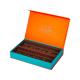 Yellow Rigid Paper Gift Box Packaging Moon Cake With Magnetic Lid