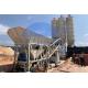 YHZS50 1000 Litre 50m3 / H Mobile Concrete Batching Plant Fully Environmental Friendly