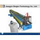 16 Forming Station Metal Rainwater Gutter Rolling Machine With Hydraulic Cutting 5.5KW