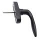 Aluminium Upvc Window Opener Pull Handle With Lock contemporary geometric design