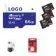 15-100M/S Reading Speed Cctv Sd Card 32gb 64gb 128gb Memory Card For Security Camera