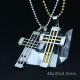 Fashion Top Trendy Stainless Steel Cross Necklace Pendant LPC185