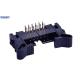 Right Angle 26 Pin PCB Wire To Board Connectors Ejector Header Black Color