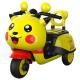 MP3 Music Songs LED Lighting Toys 6v Electric Motorcycle Car for Kids Yellow Blue Pink