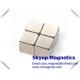 Cube permanent Neodymium Strong Magnets used in Electronics and small motors