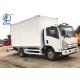 7 Ton Cargo Truck Isuzu Truck Stainless Steel Carriage 139kw Engine Van Truck With Liftgate