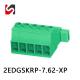 SHANYE BRAND 2EDGSKRP-7.62 300V promotion 7.62mm 2p-24p pluggable terminal block male female with ul