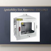 EN ISO 11925 Ignitability Flammability Test Equipment For Single Flame Source Test