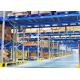 Steel Heavy Duty Storage Shelving , Cold Warehouse Industrial Pallet Racking 