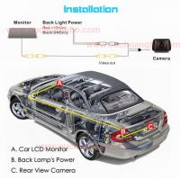 Ouchuangbo Wireless HD nightvision Reversing Camera Toyota Camry 2009 OCB-T6812OCB-T6841