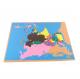 Montessori Puzzle Map - Puzzle of Asia