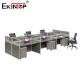 Factory Direct Sale Multi-person Office Workstation With Privacy Screens