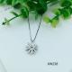 Latest product super quality China sale jewelry charm white stainless steel necklace whole  XW238