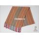 Orange And Grey Striped Woven Silk Scarf For Hair , AZO Free