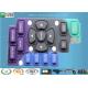 Purple Blue Black Silicone  Keypad Carbon Pill Conductive Contact Color Key Print