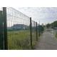 Curved 3D V Mesh High Security Fencing Green Plastic Coated