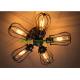 Unique High Quality Chandelier Ceiling Lamp 5 Bulbs with iron lampshade