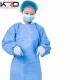 surgical gown or medical scrubs with waterproof nonwoven fabric roll