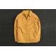 Classic Durable Yellow Polyester Coat Jacket Oversize / Men's Casual Jackets