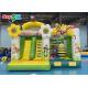 Tarpaulin Inflatable Bounce House Children Bouncer Castle Cartoon Ladybug Jumping Bed Slide