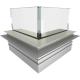 Balustrades Aluminum Profiles for Frameless Tempered Glass Railing