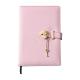 A5 Notebook Gifts Paper Cute Journals With Heart-shaped Key Lock In Multiple Colors
