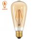 400lm ST64 Edison LED Filament Bulbs Dimmable Energy Efficient Edison Bulb 64*142mm