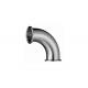 Food Grade Stainless Steel Pipe Fittings , DIN Stainless Steel 45 Degree Elbow