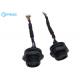 Panel Mount M16 Waterproof Female With NSH Series 1.0mm JST 8P NSHR-08V-S 28AWG Cable