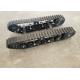 ISO9001 Passed Rubber Steel Track Undercarriage DP-BGM-100 Robot Machinery Parts