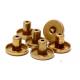 Metal working deep Drawing Process brass Stamping Components Resonance bar for small metal parts
