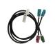 Vehicle HSD LVDS Cable 4 Core Rear View Backup Lvds Camera Cable