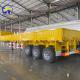 40-60 Tons Cargo Capacity Flatbed Semi Trailer with 3 Fuwa/BPW Axles and Side Wall