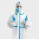 White Disposable Surgeon Gown , Anti Virus Waterproof Disposable Coveralls