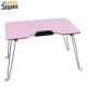 Overbed Dining Adjustable Table Top PVC Film Surface With 330*470mm Size