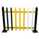 Colorful Powder Coated Steel Palisade Security Fence