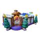 Small Funny Indoor Kid Inflatable Jumping Castle Christmas Inflatable Playground