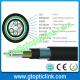 Multimode outdoor 6 core fiber optic cable GYTY53
