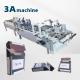 Presentation Folder Gluing Machine 1300KG Weight and Video Feedback for Box Making