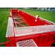 Non Slip Steel Safety Grating Long Life Span , Grip Strut Grating Perfect Slip Resistance