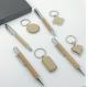Printed Promotional Business Gifts Exclusive Keychain And Pen Stationery Gift Set