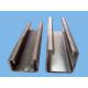 Hot Rolled ,cold bent pre-galc-Shape-Steel Q235,Q345,41*41*1.25MM (1.20),41*41*1.50MM (1.45)