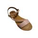 Women TPR Outsole Pu Strap Footbed Slide Sandals