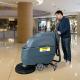 Wireless Semi Automatic Industrial Walk Behind Electric Floor Scrubber Dryer For Mall