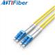 2.0mm 3.0mm Fiber Optic Patch Cord LC/UPC-LC/UPC Duplex Single Mode Fiber Cable