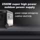 3000w 2400w camping powerstation tragbare kraftwerk life / cn 1000 22500mah 220v 24v marine solar powerstation