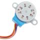 Faradyi Customized Factory Price 2 Phase 4 Lines 12v 24v 48v Geared Dc Motor Reducer Stepper Motor with Encoder