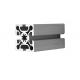 Silver Anodized Industrial Aluminium Profile For workstations/frame system 10mm Slot Width