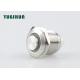 12 Volt LED Stainless Steel Push Button Switch 16mm Panel Mount High Head Ring Type