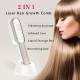 New Metal Teeth Design Hair Loss Treatment Ems Laser Vibration Massage Electric Hair Regrowth Comb With Liquid Guide